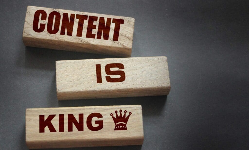 Einzigartige Inhalte - Content is King